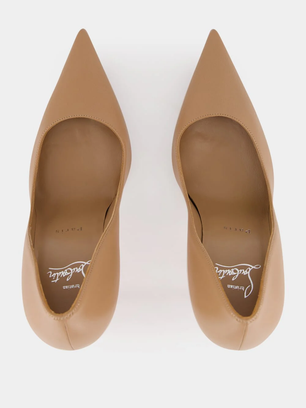 Blush Miss Z 100 Nappa Leather Pumps - Image 4