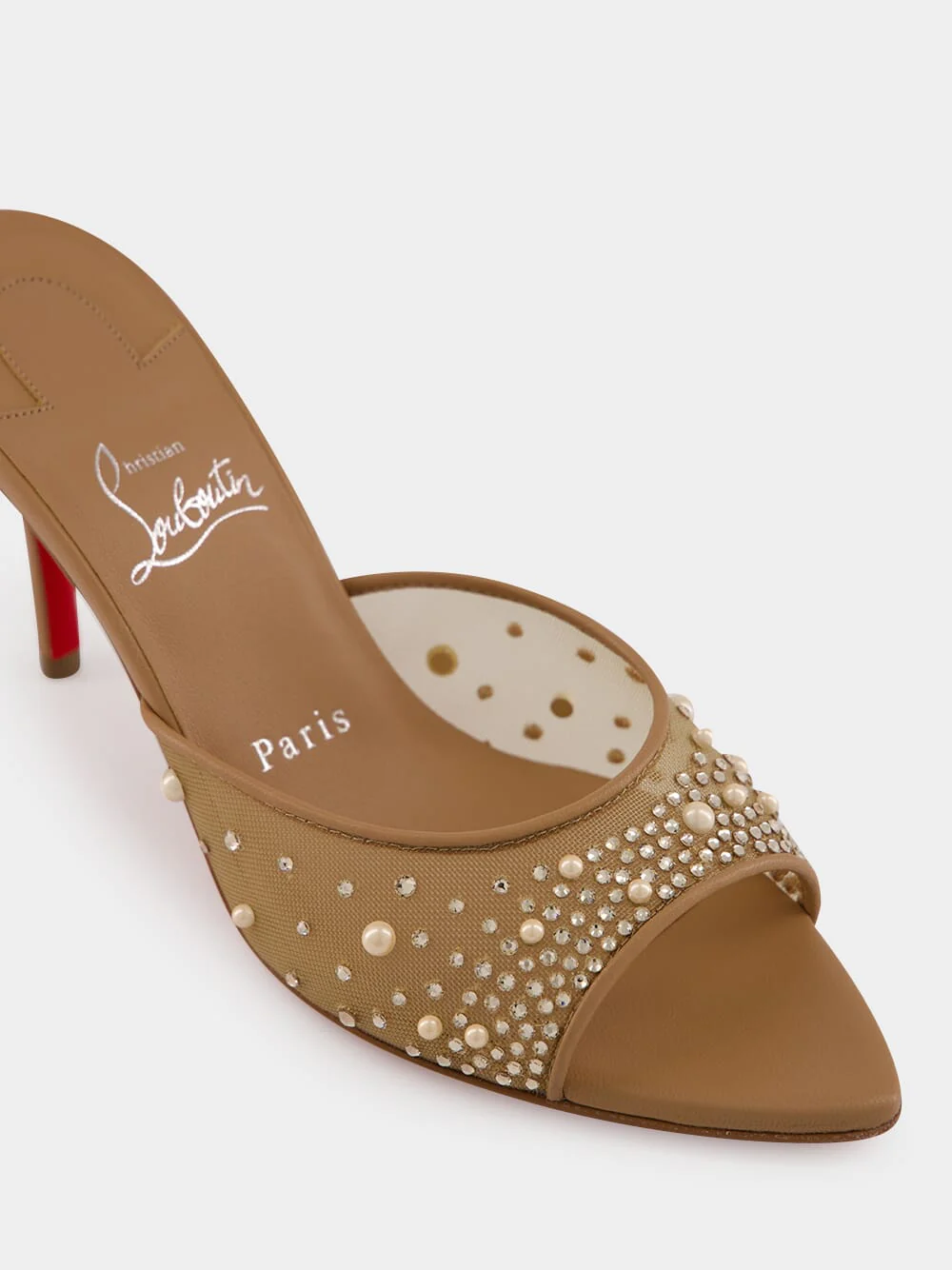 Blush Miss Z 80 Degrasstrass Perla Mule - Image 7
