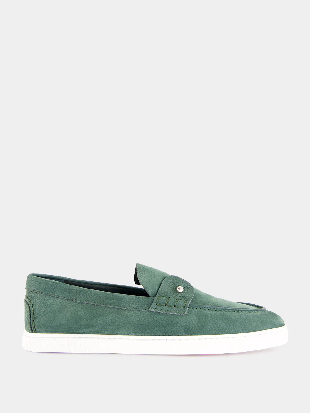 Agave Green Chambeliboat Nubuck Boat Shoes