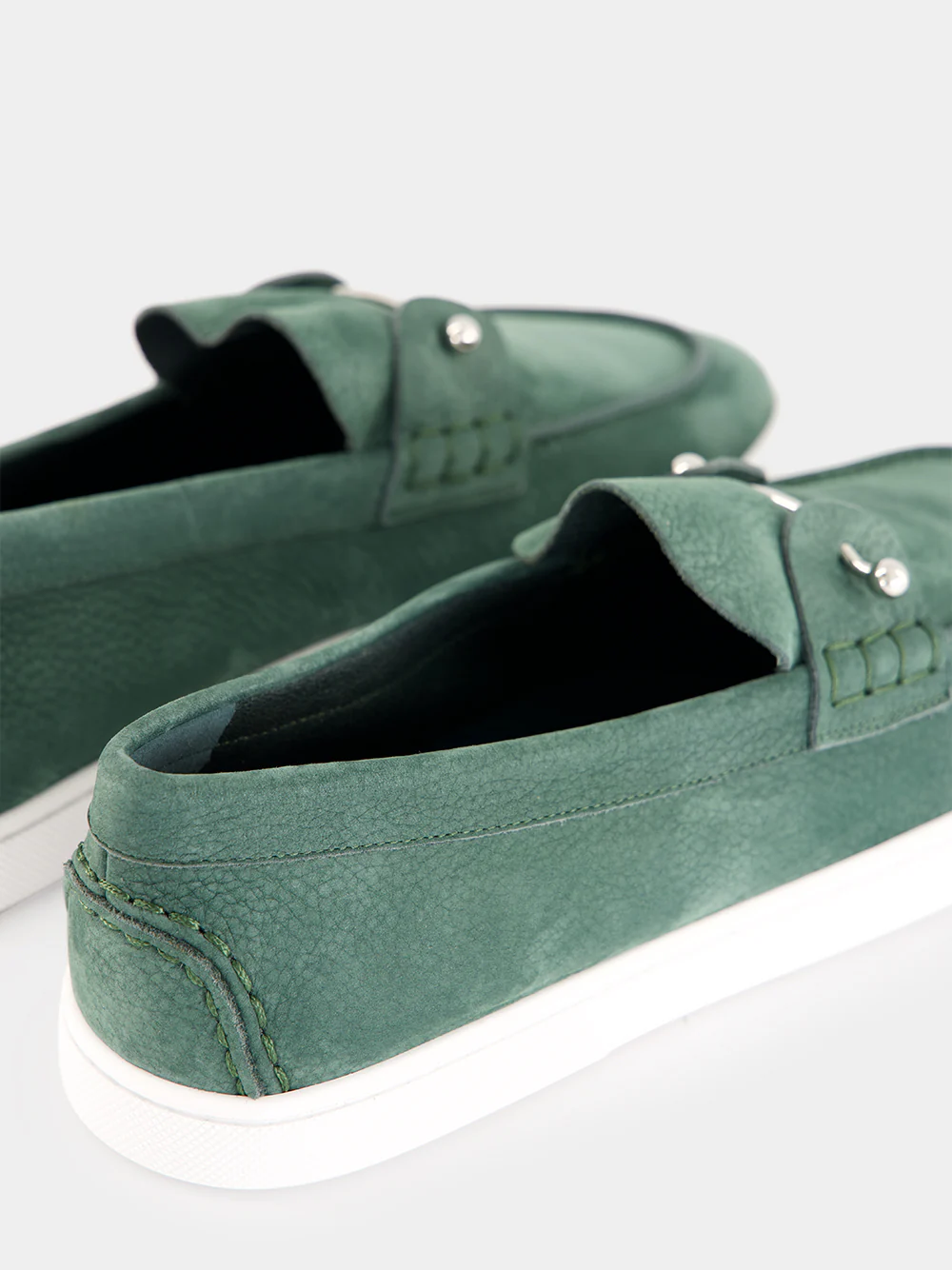 Agave Green Chambeliboat Nubuck Boat Shoes - Image 6