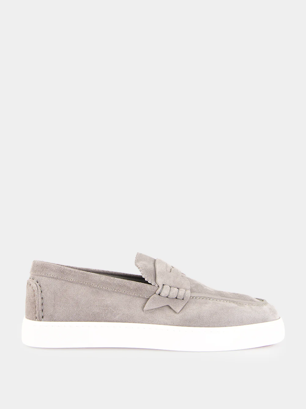 Phantom Grey Harold I Suede Boat Shoes