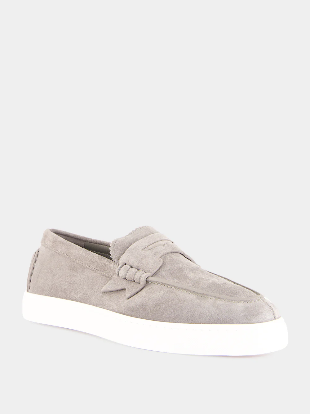 Phantom Grey Harold I Suede Boat Shoes - Image 2