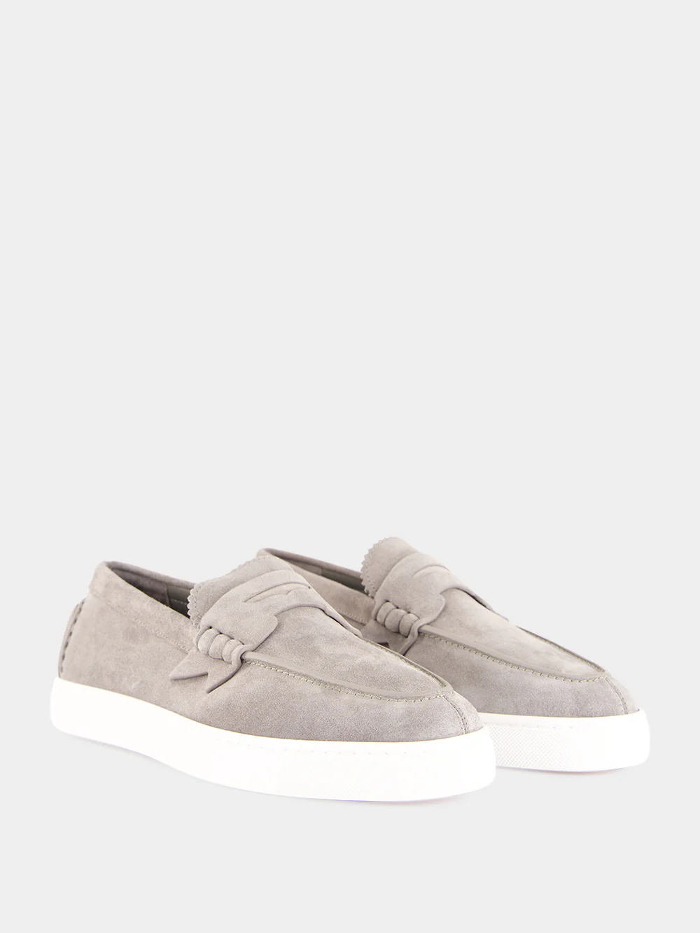 Phantom Grey Harold I Suede Boat Shoes - Image 3