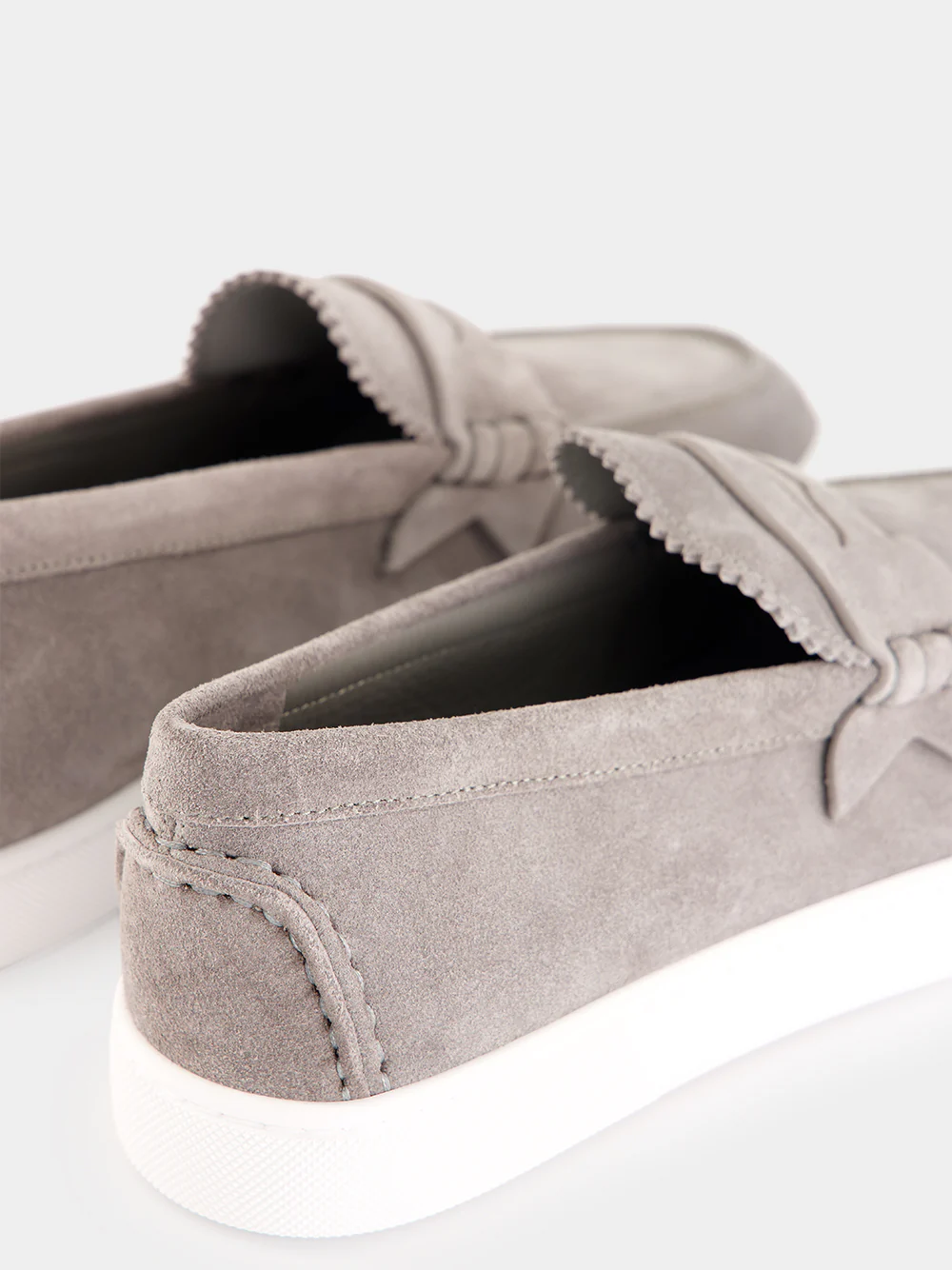 Phantom Grey Harold I Suede Boat Shoes - Image 6