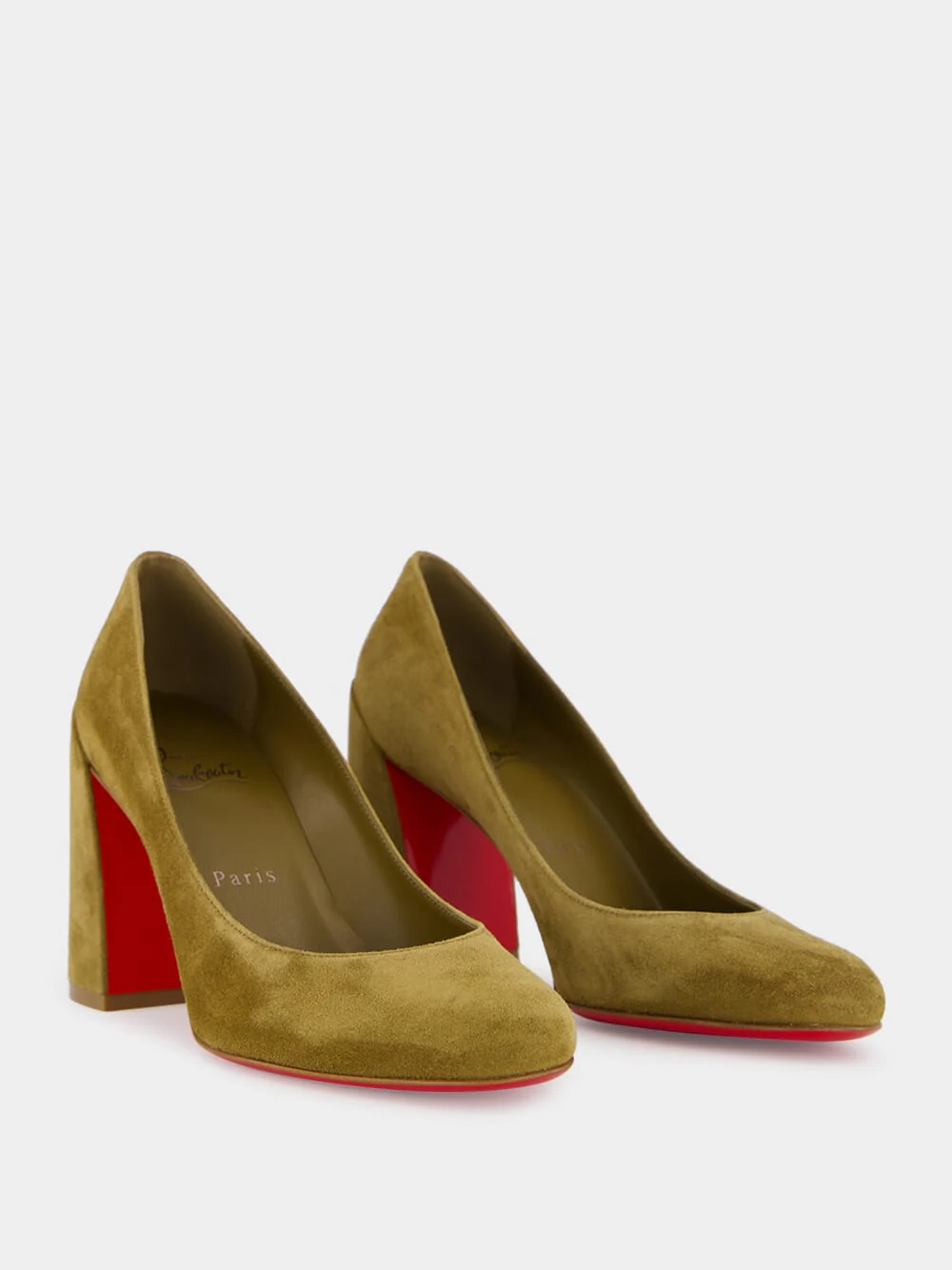 Bronzo Miss Sab 85 Suede Pumps - Image 3