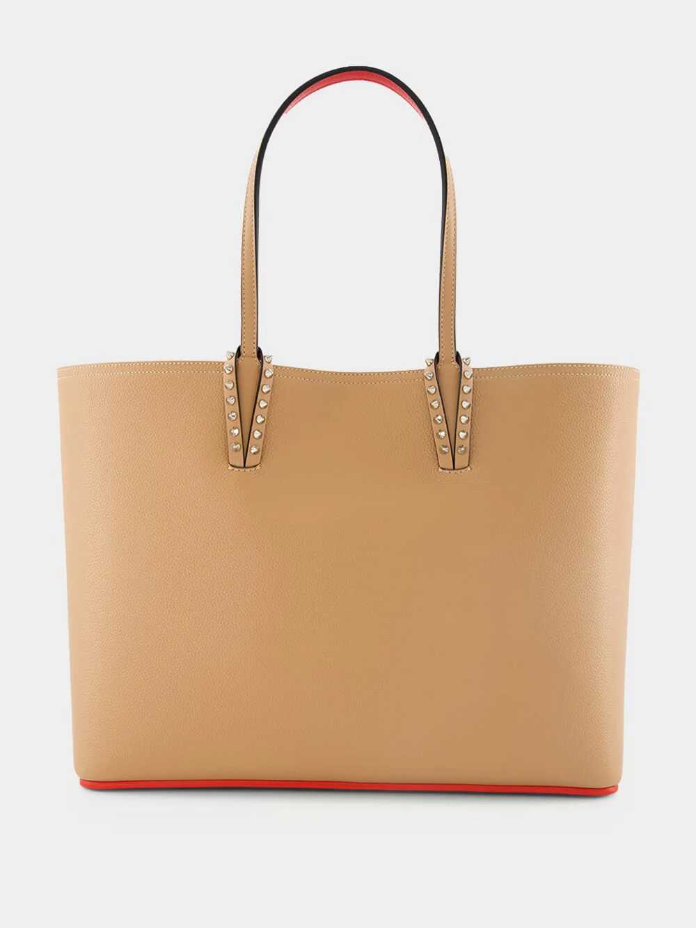 Cabata Nude Leather Tote Bag