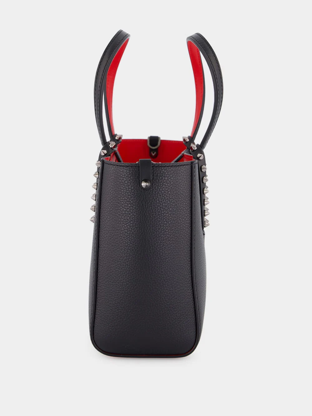 Cabata Mini Soft Black Leather Tote - Image 4