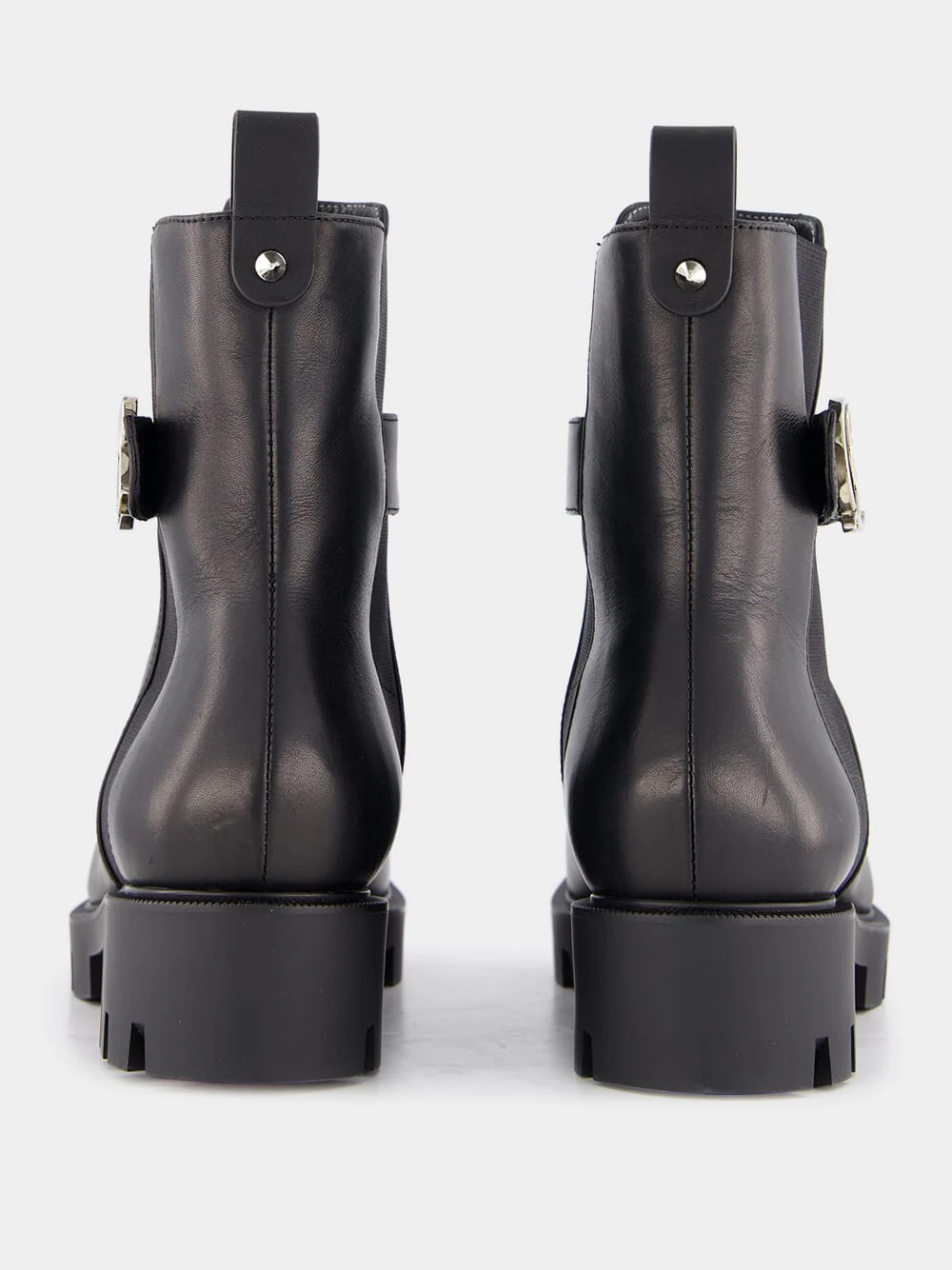 Chelsea Booty Lug leather boots - Image 4