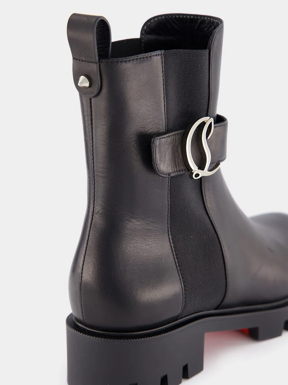 Chelsea Booty Lug leather boots - Image 5