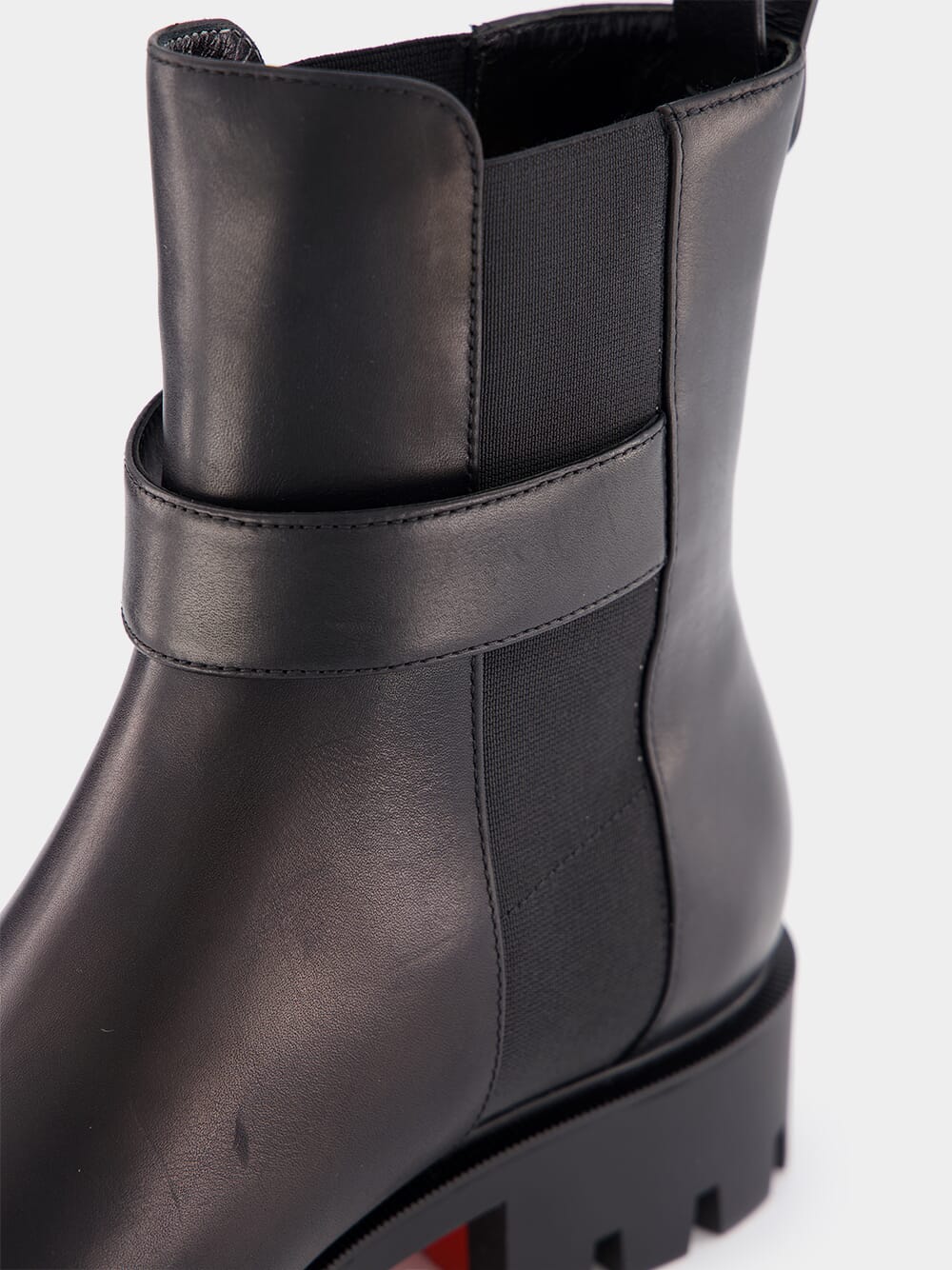 Chelsea Booty Lug leather boots - Image 6