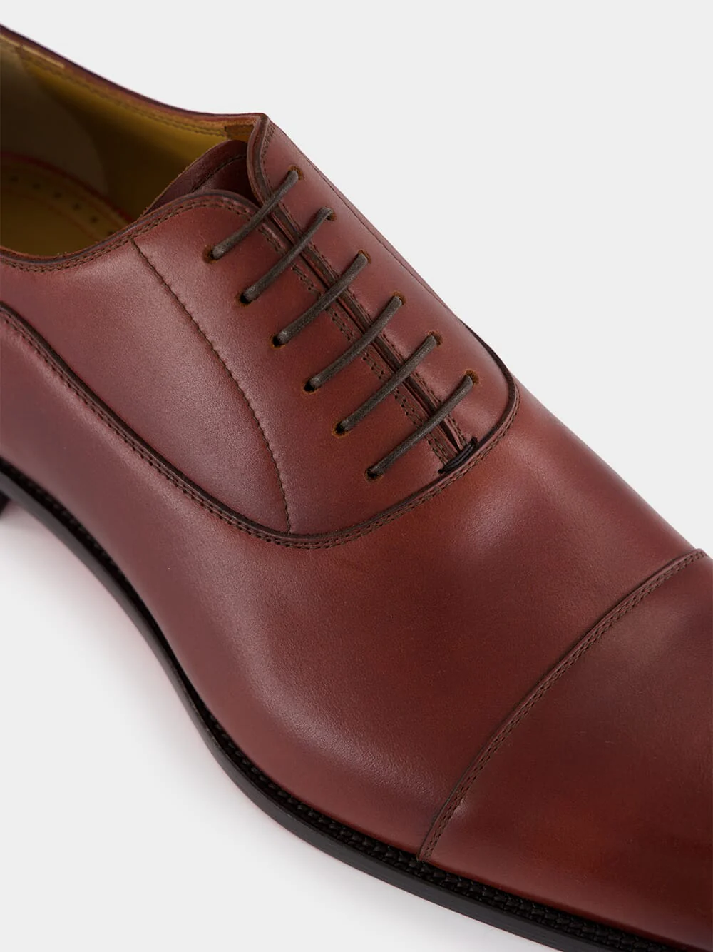 Cuoio Brown Greggory Oxfords - Image 7