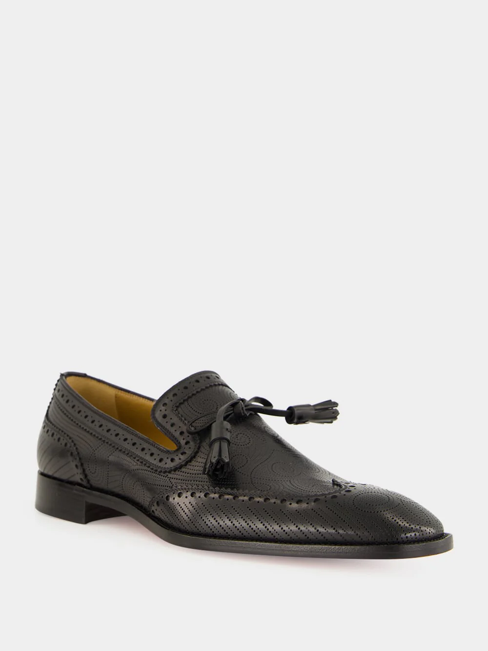 Grave Moc Black Leather Loafers - Image 2