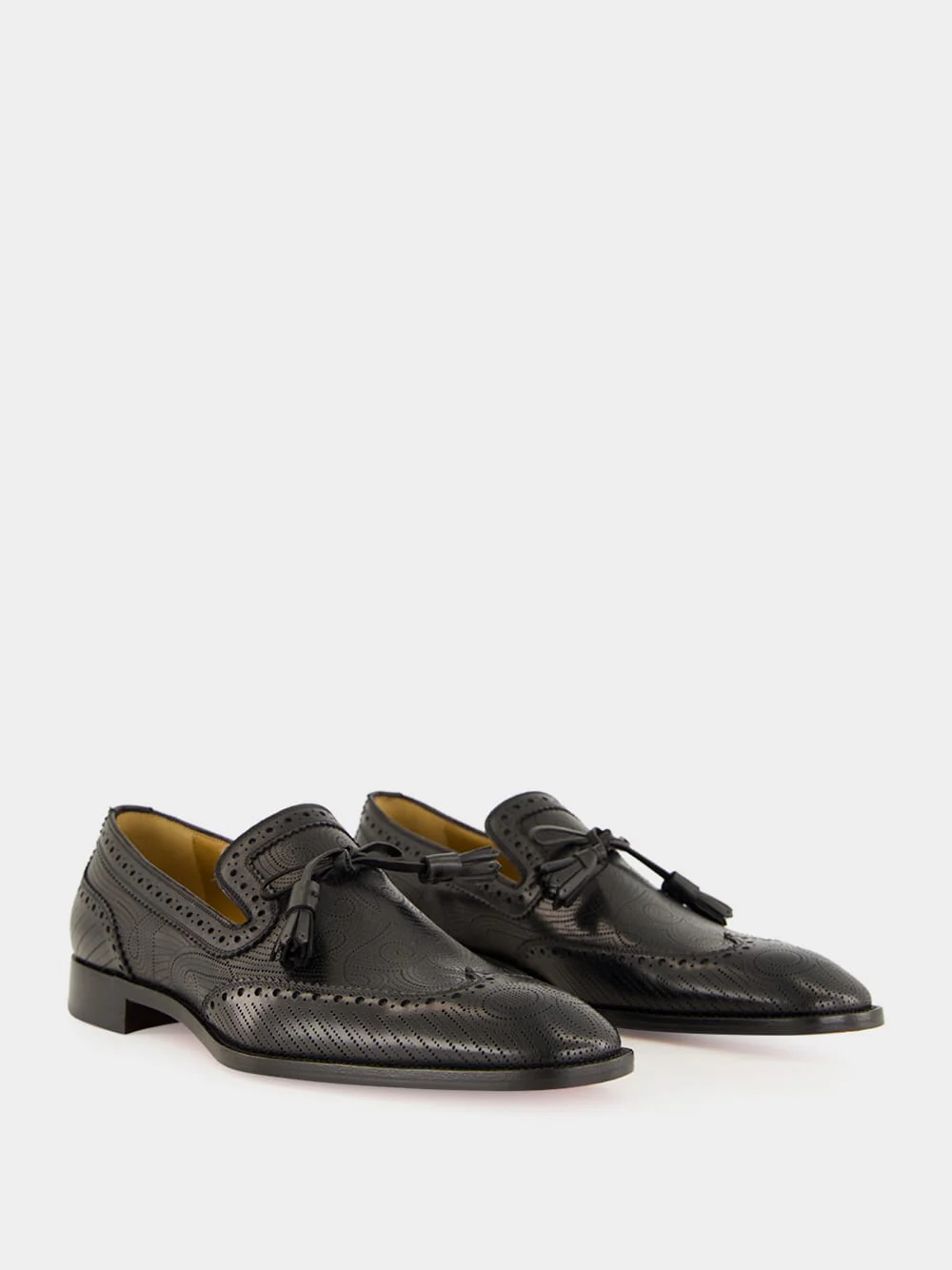 Grave Moc Black Leather Loafers - Image 3