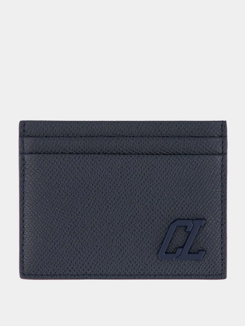 Groovy Blue Calf Leather Card Holder