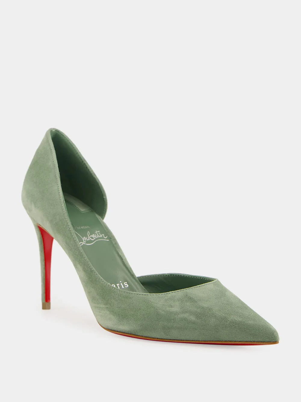 Iriza 85 mm Manuka Suede Pumps - Image 2