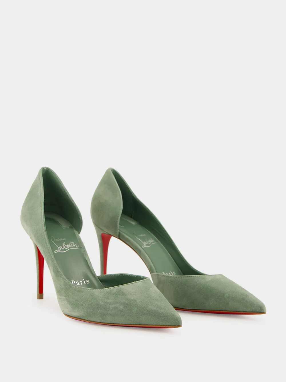 Iriza 85 mm Manuka Suede Pumps - Image 3