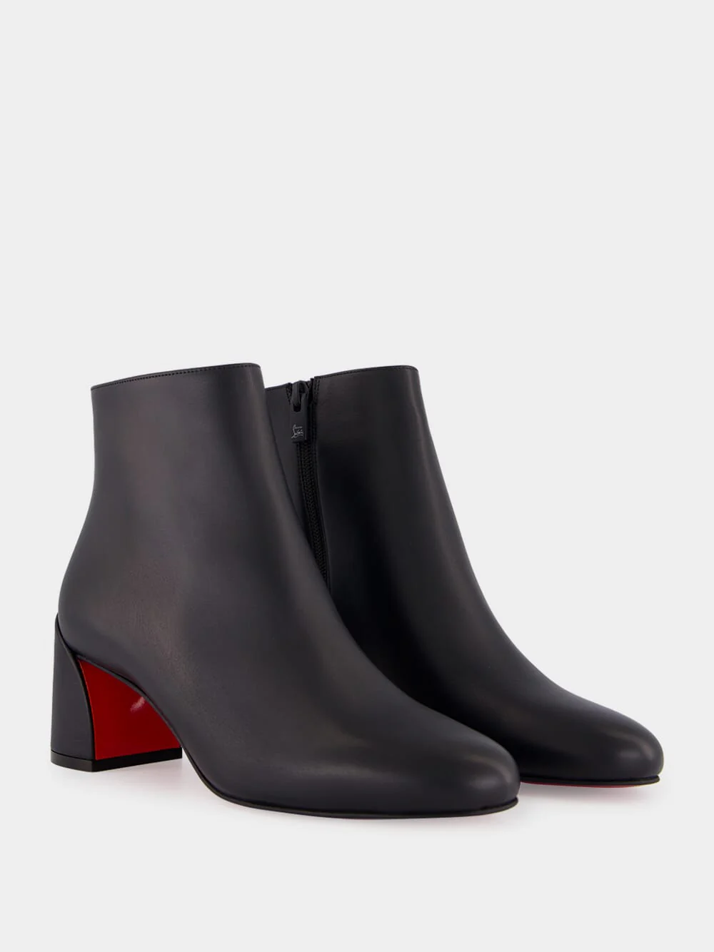 Jane Booty 55 Black Leather Boots - Image 3