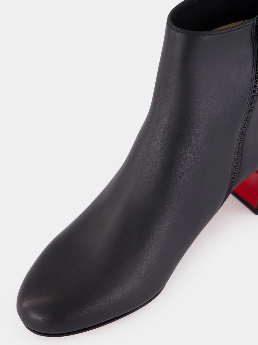 Jane Booty 55 Black Leather Boots - Image 6