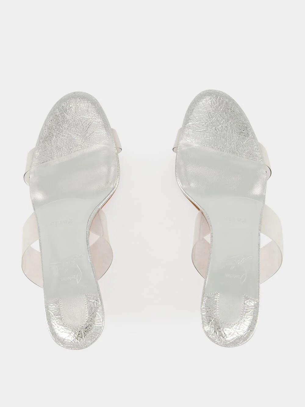 Just Nothing 55 Silver Mules - Image 5