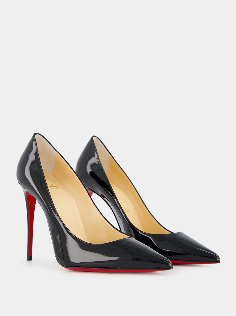 Kate 100mm leather pumps - Image 3