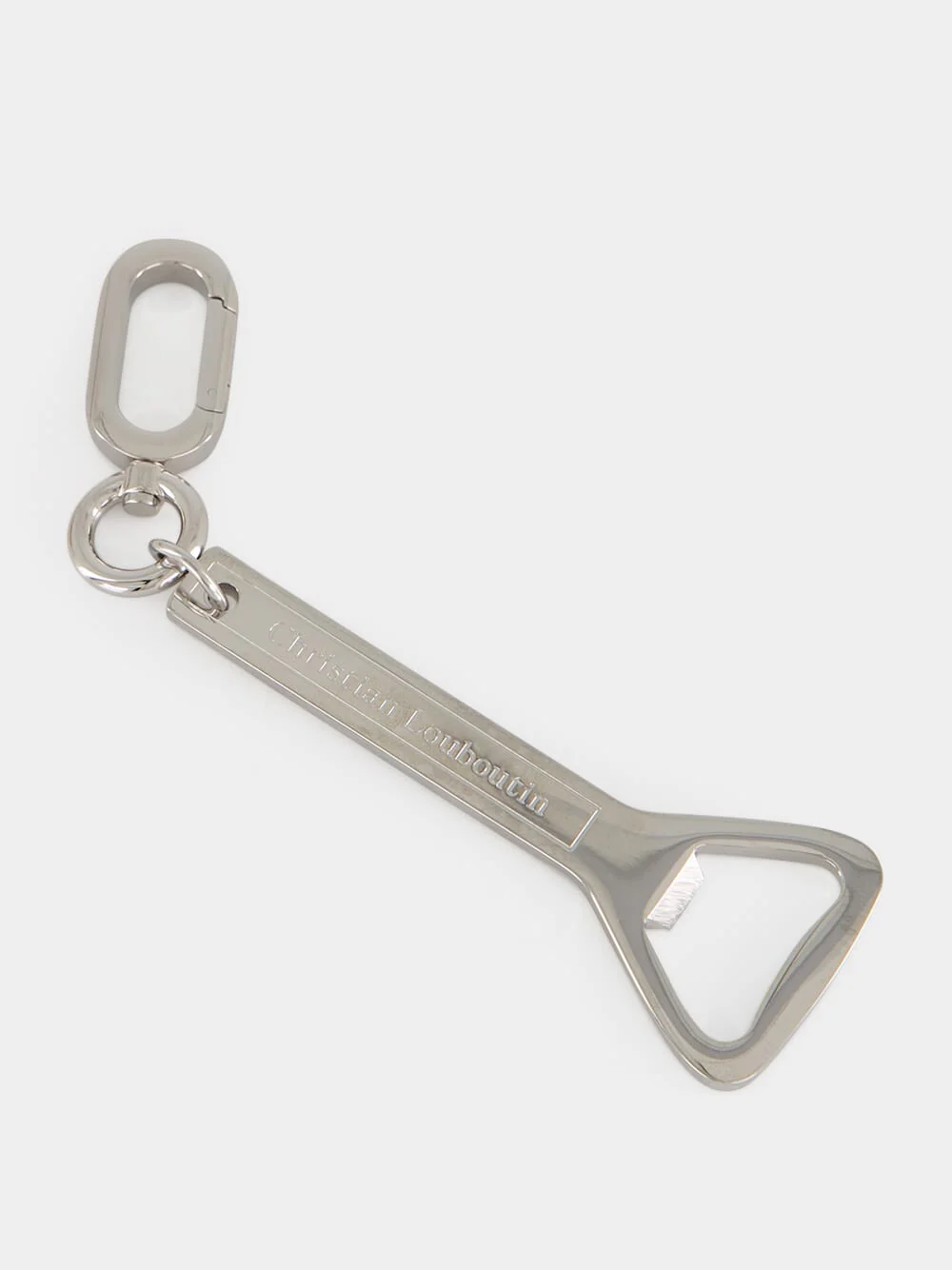 Silver Metal Bottle Opener Keyring - Image 3