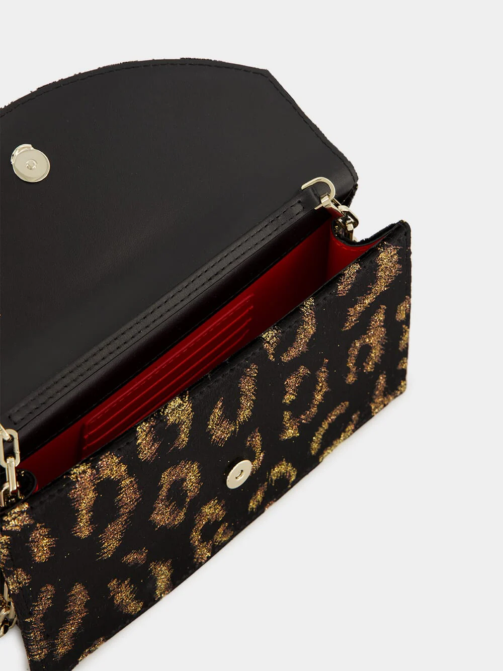 Loubi54 Leo Velvet Silk Clutch - Image 6