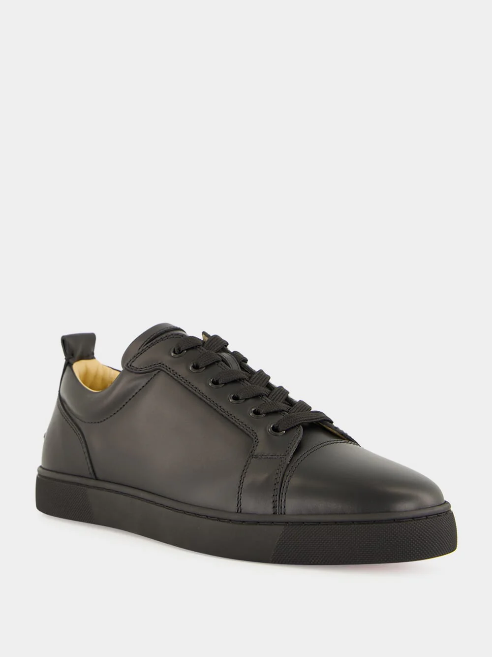 Louis Junior Black Leather Low-Top Sneakers - Image 3
