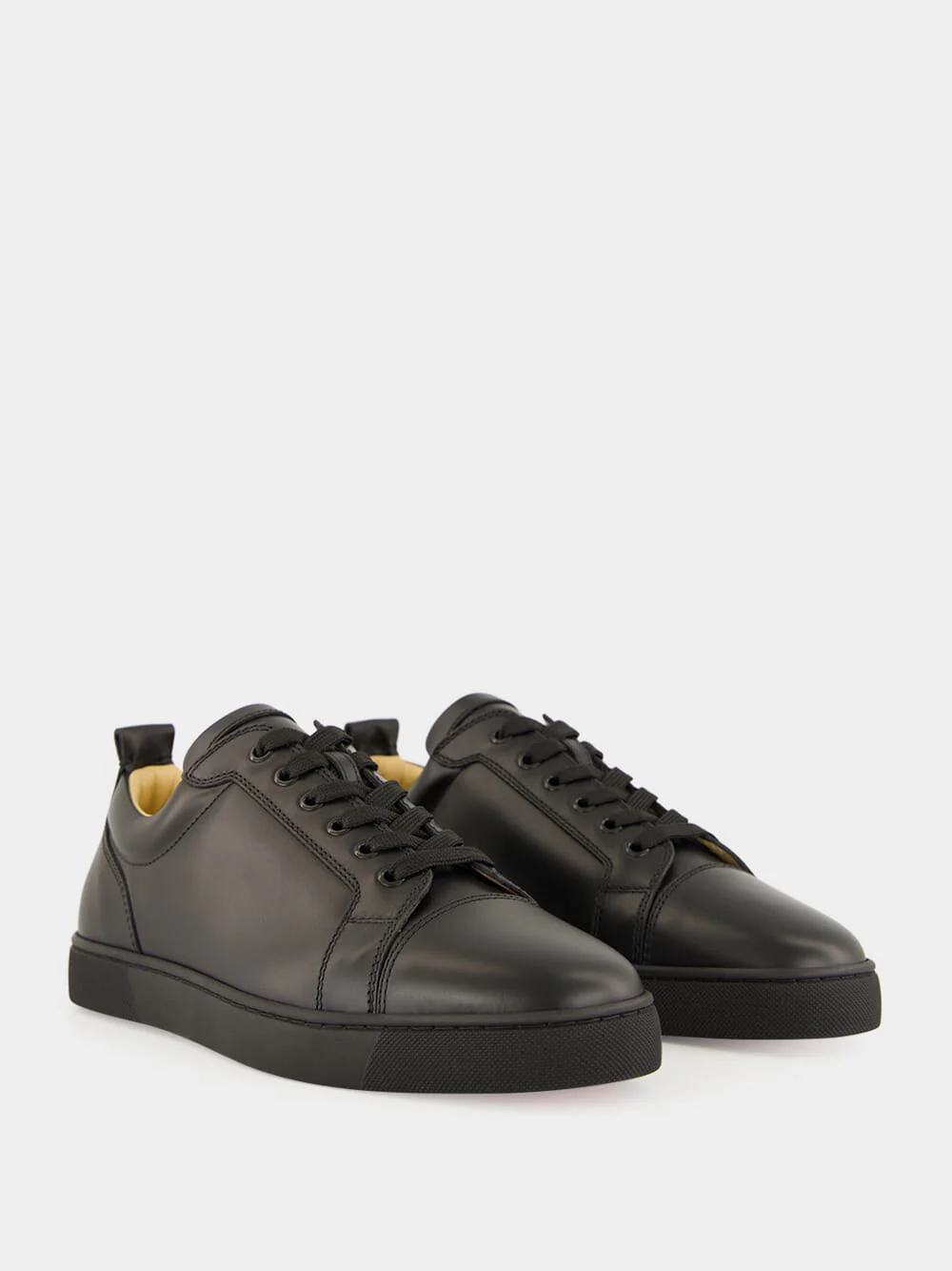 Louis Junior Black Leather Low-Top Sneakers - Image 4