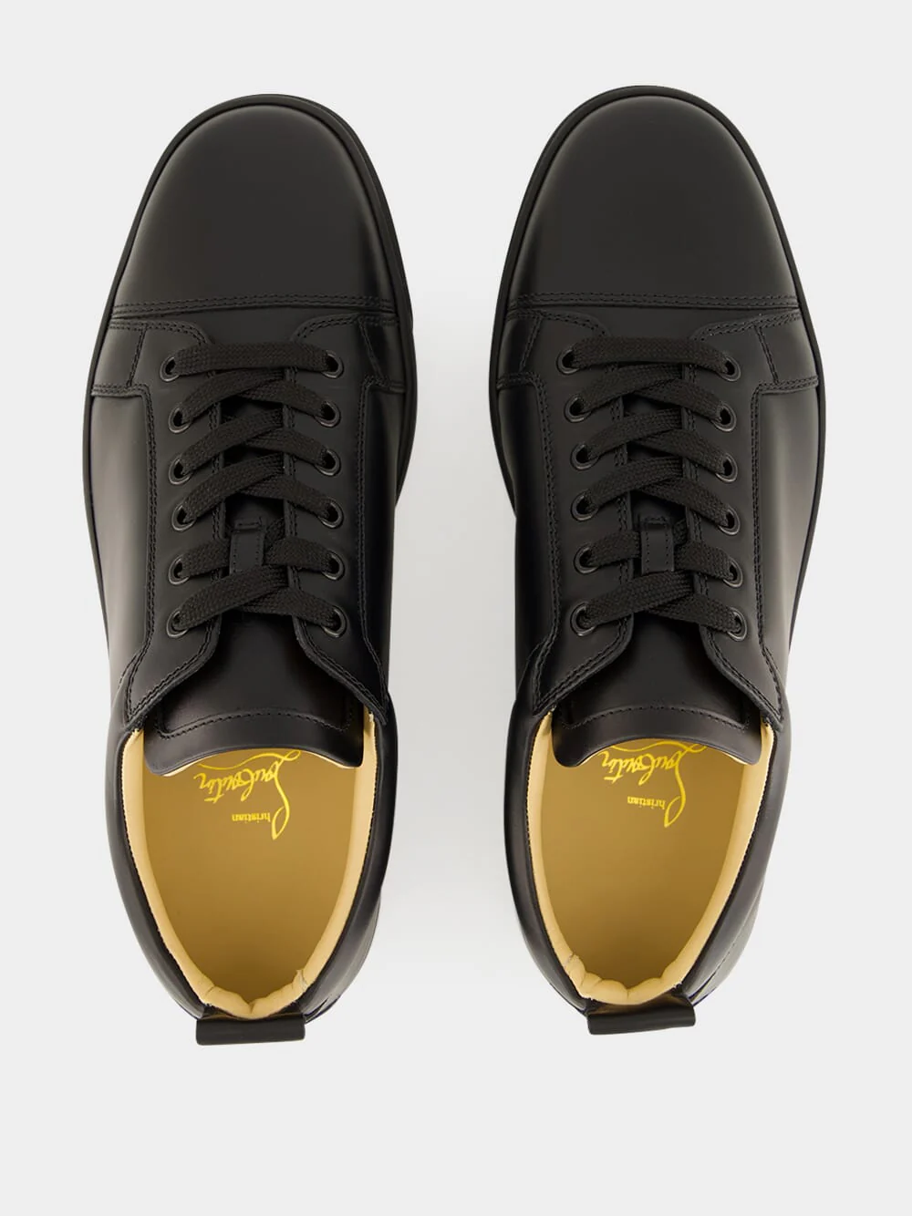 Louis Junior Black Leather Low-Top Sneakers - Image 5