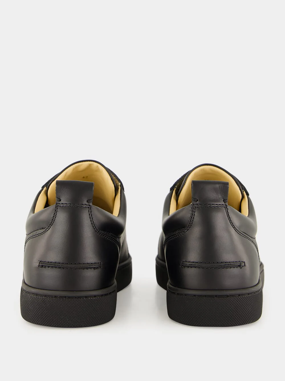 Louis Junior Black Leather Low-Top Sneakers - Image 6