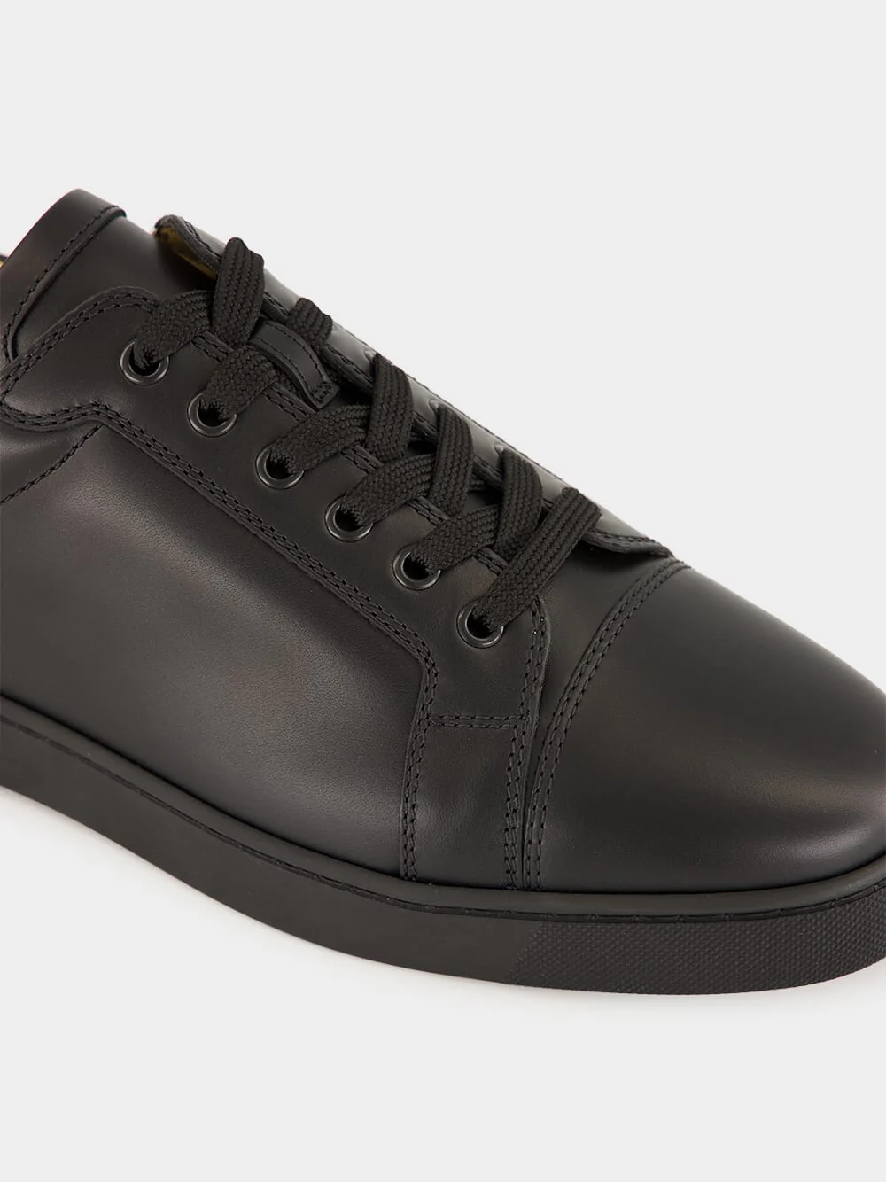 Louis Junior Black Leather Low-Top Sneakers - Image 7