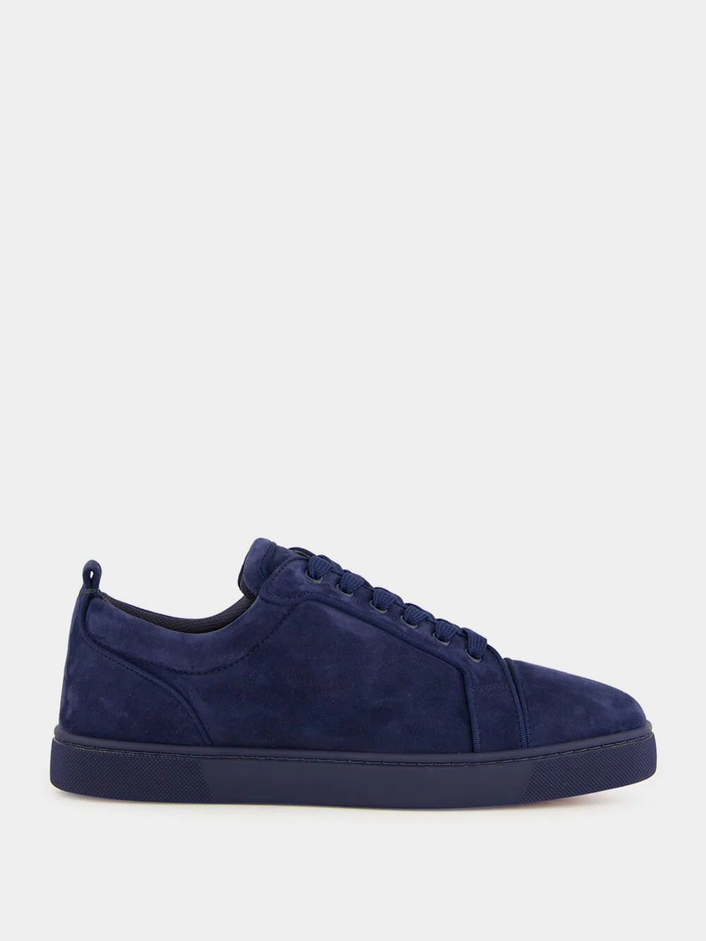 Louis Junior Zaffiro Blue Suede Low-Top Sneakers
