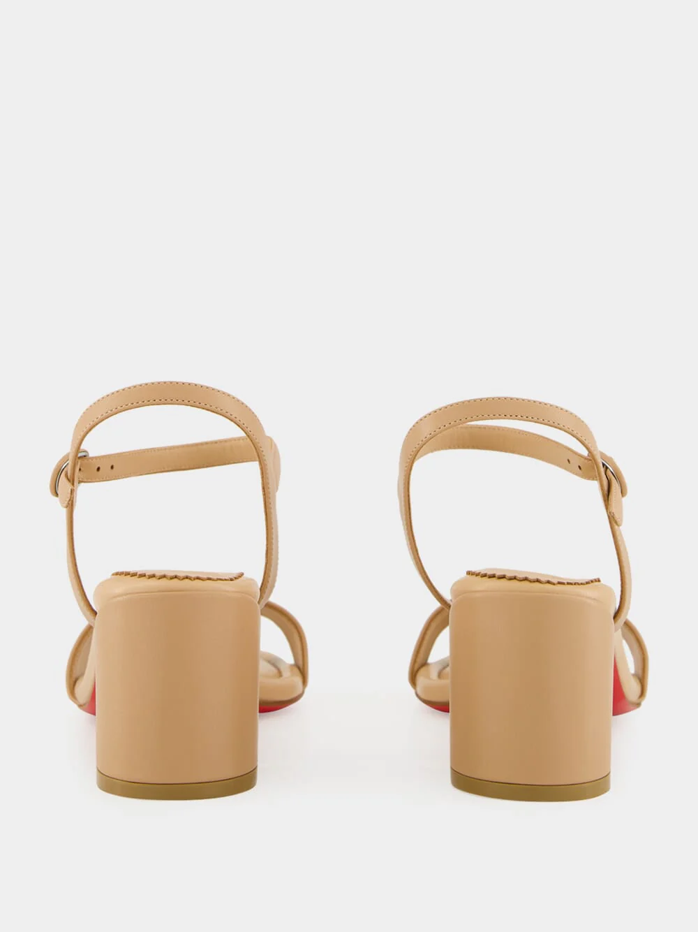 Miss Jane Sandal 55 in Blush Lamb Nappa Leather - Image 5
