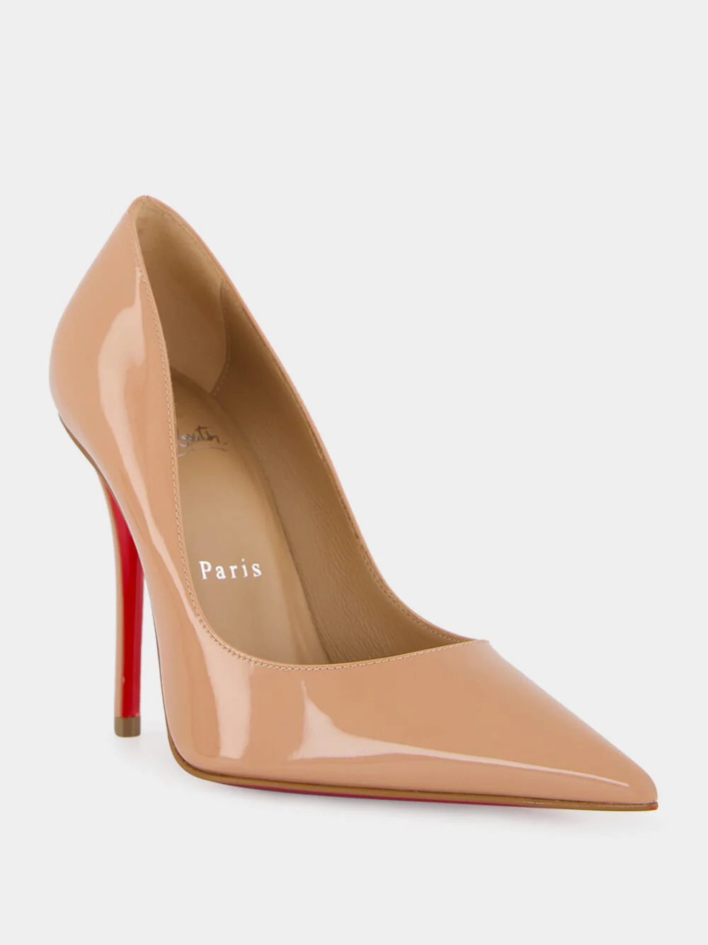 Miss Z Blush Patent Calf Leather 100 Pumps - Image 2