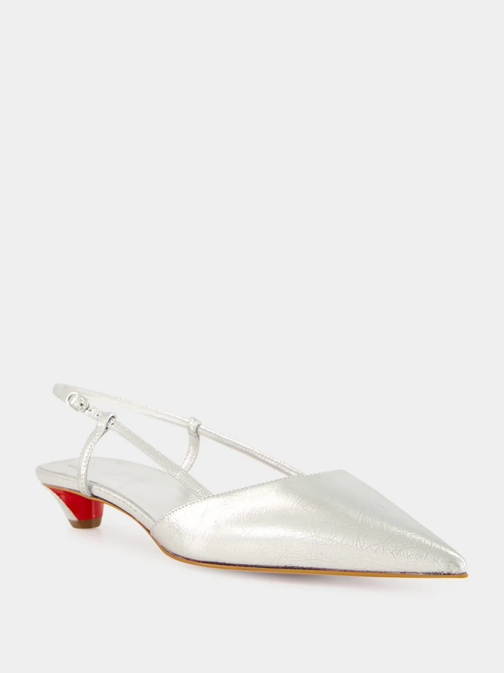 Miss Z Slingina 25 Slingback Pump in Silver - Image 2