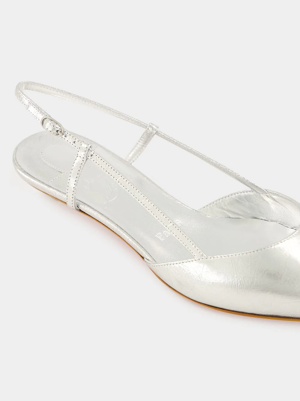 Miss Z Slingina 25 Slingback Pump in Silver - Image 6