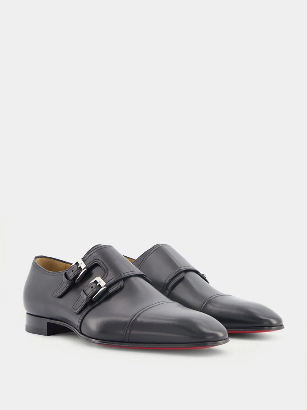 Mortimer double buckle leather shoes - Image 3