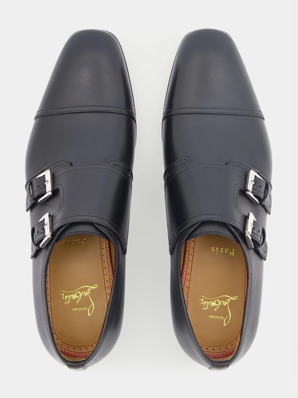 Mortimer double buckle leather shoes - Image 4