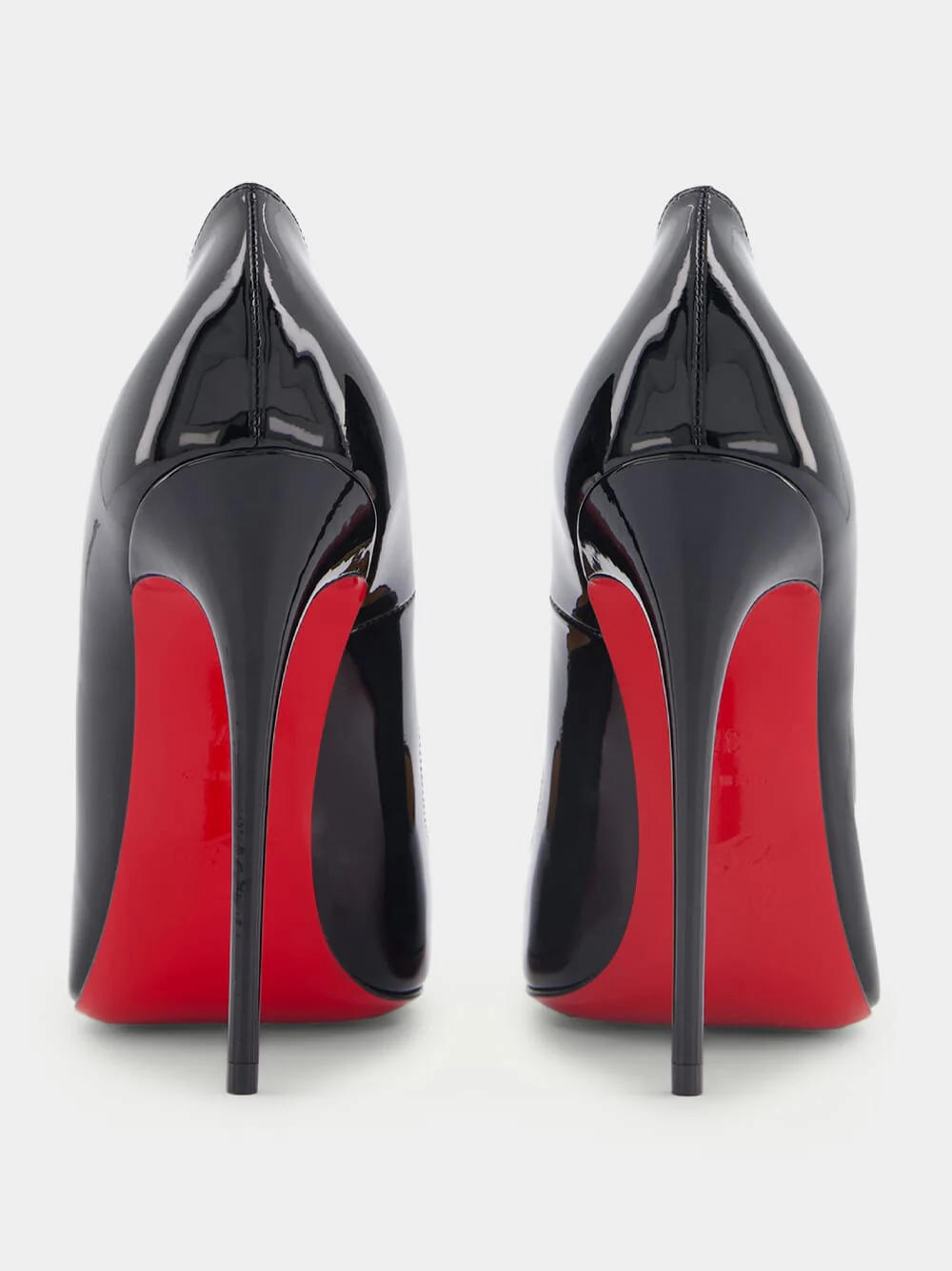 Pigalle Follies 100mm Black Leather Pumps - Image 5