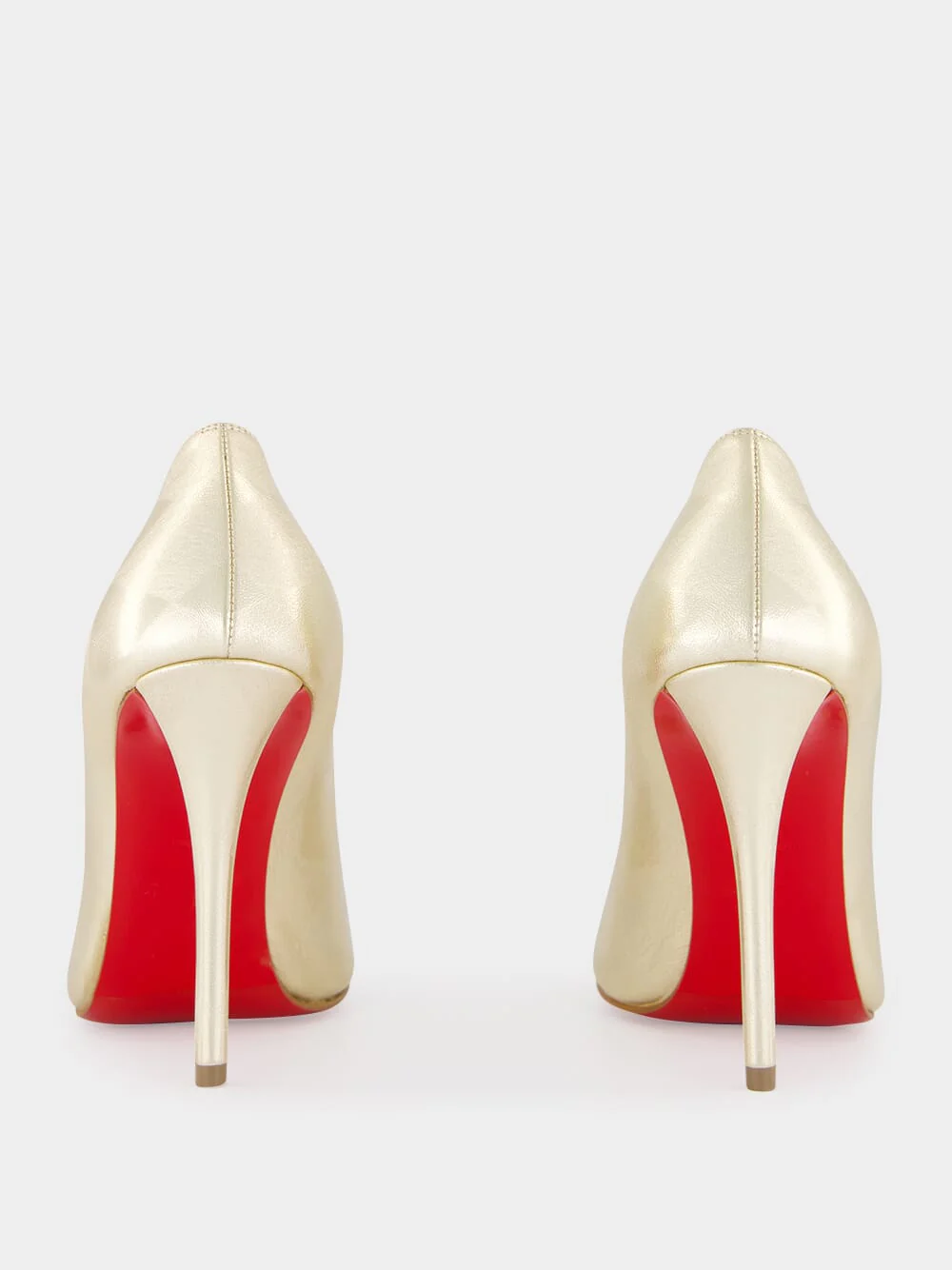 Platino Chiaro Miss Z 100 mm Diamond-Laminated Pumps - Image 6