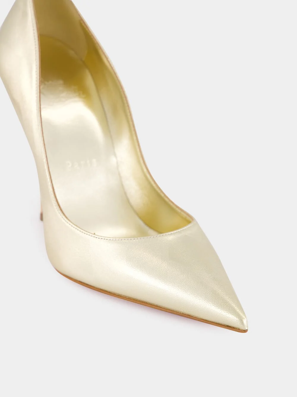 Platino Chiaro Miss Z 100 mm Diamond-Laminated Pumps - Image 8