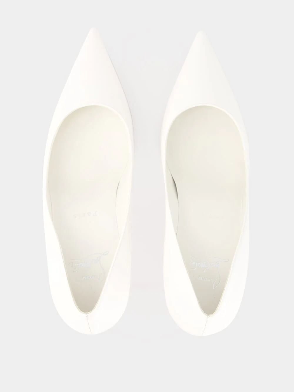 White Miss Z 80 Patent Leather Pumps - Image 4