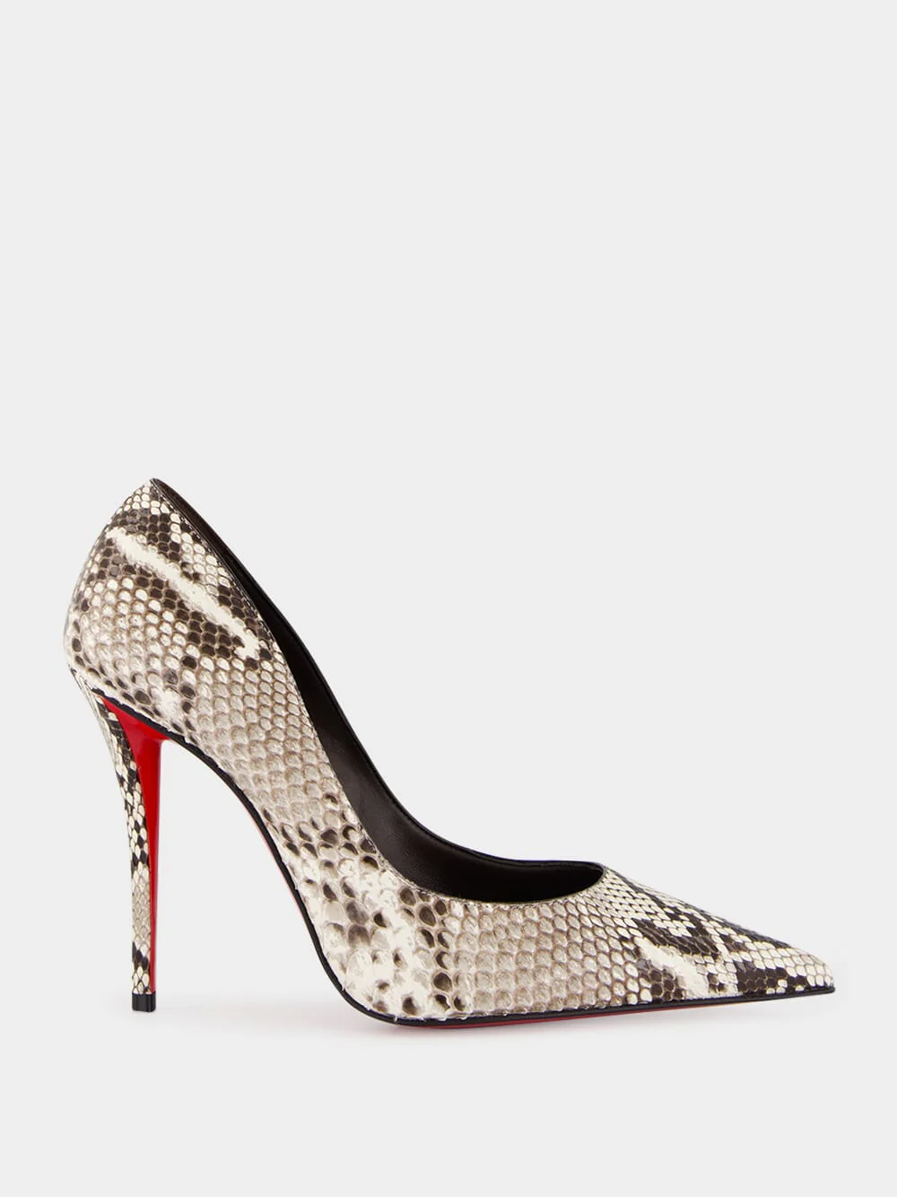 Python Leather Miss Z 100 Pumps