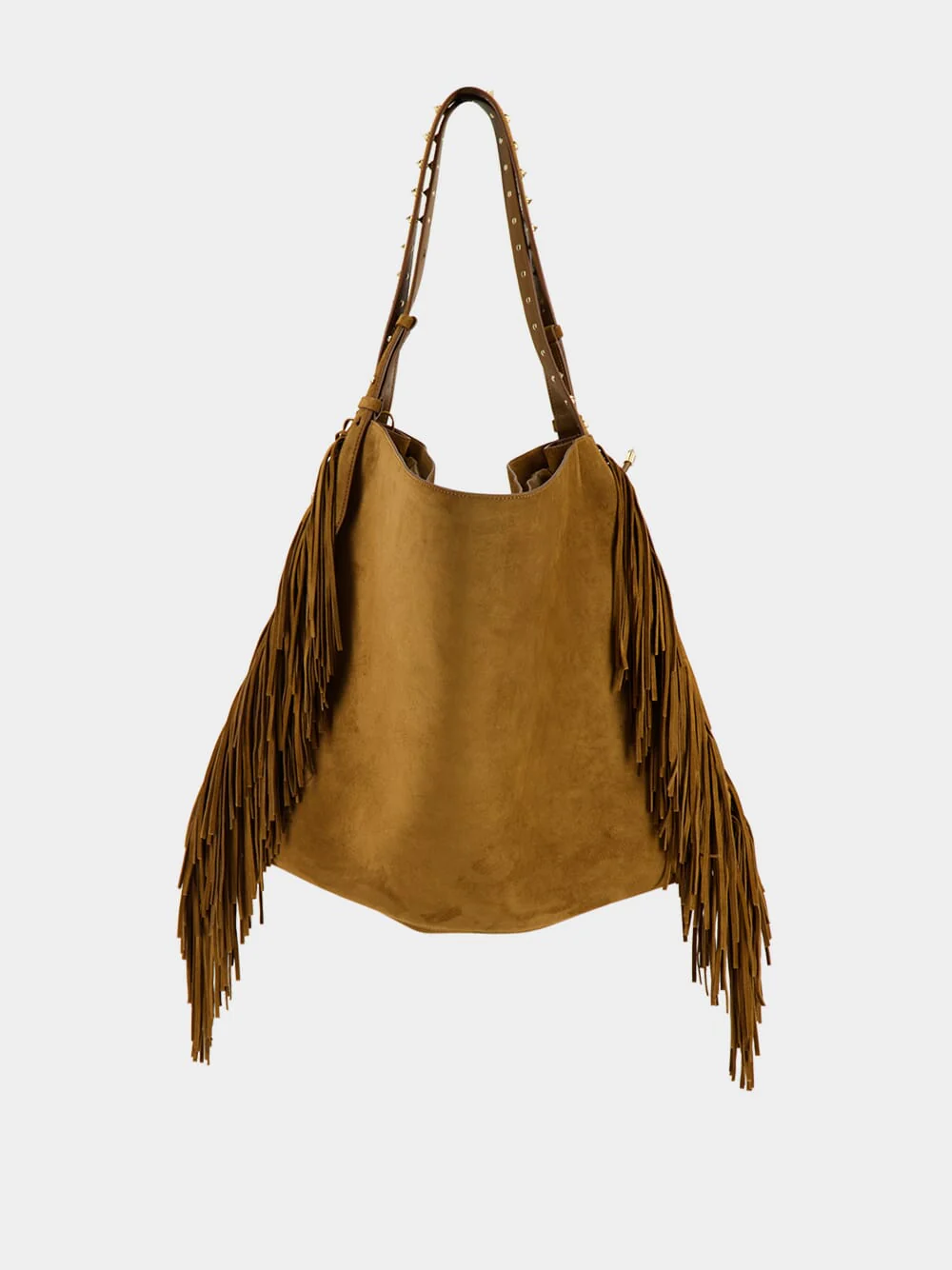 Rhea Baggy Tote Fringe Bag