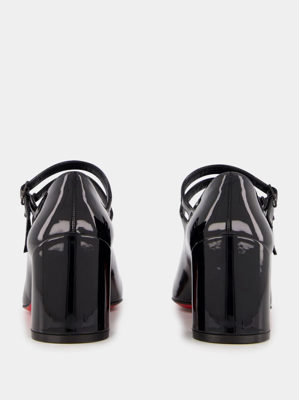 Black Miss Jane Patent Leather Pumps - Image 5