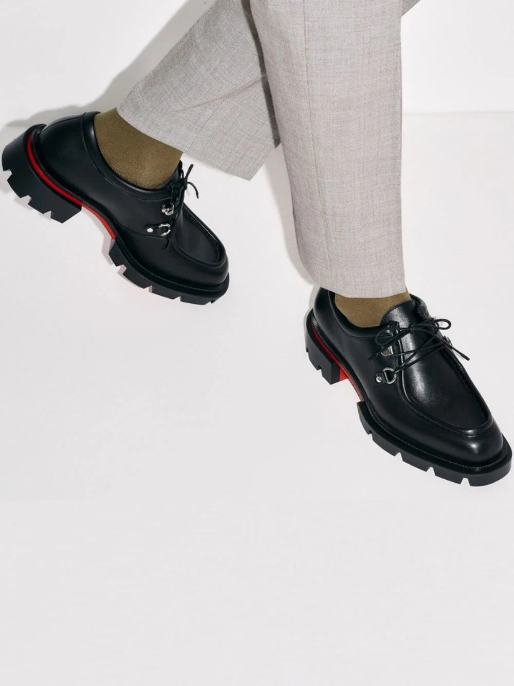 Black Our Pabelito Calf Leather Derby Shoes - Image 2