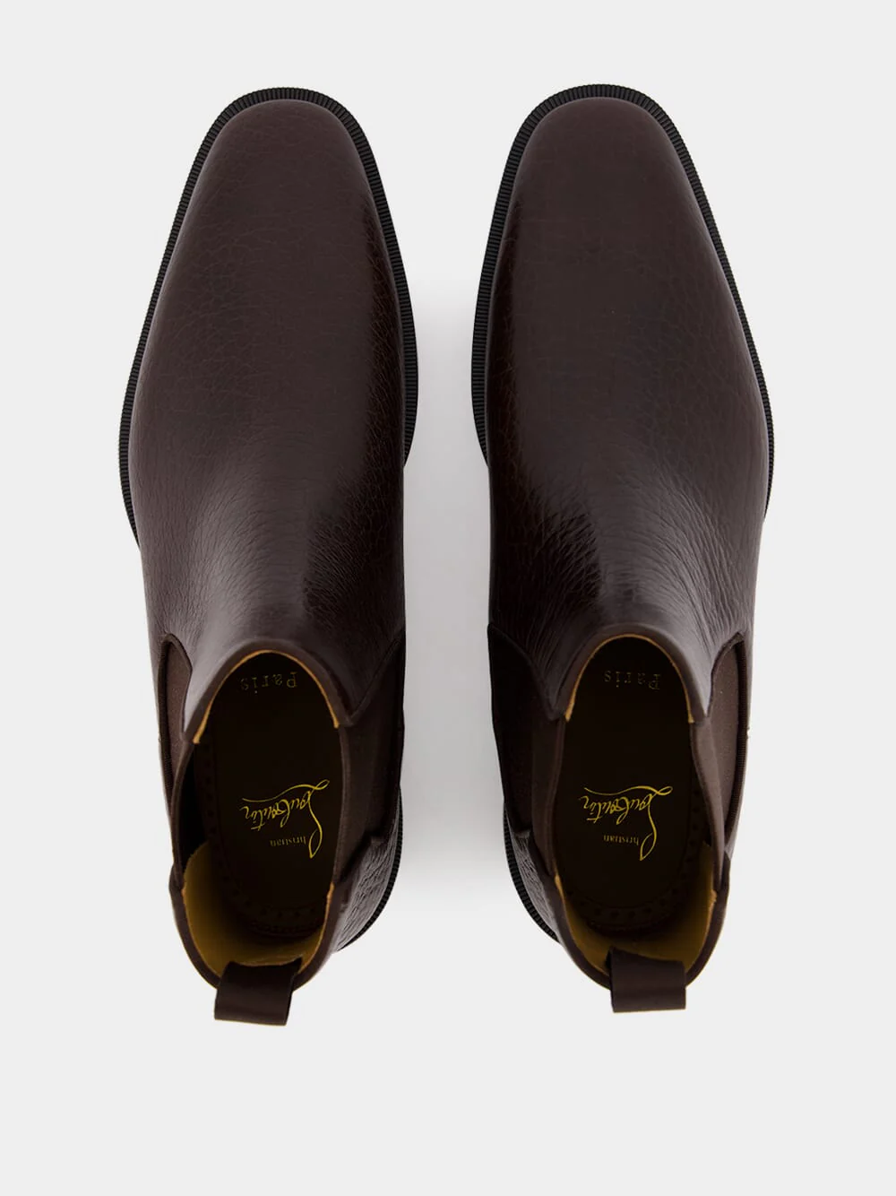 Brown Alpinosol Grain Calf Leather Ankle Boots - Image 4
