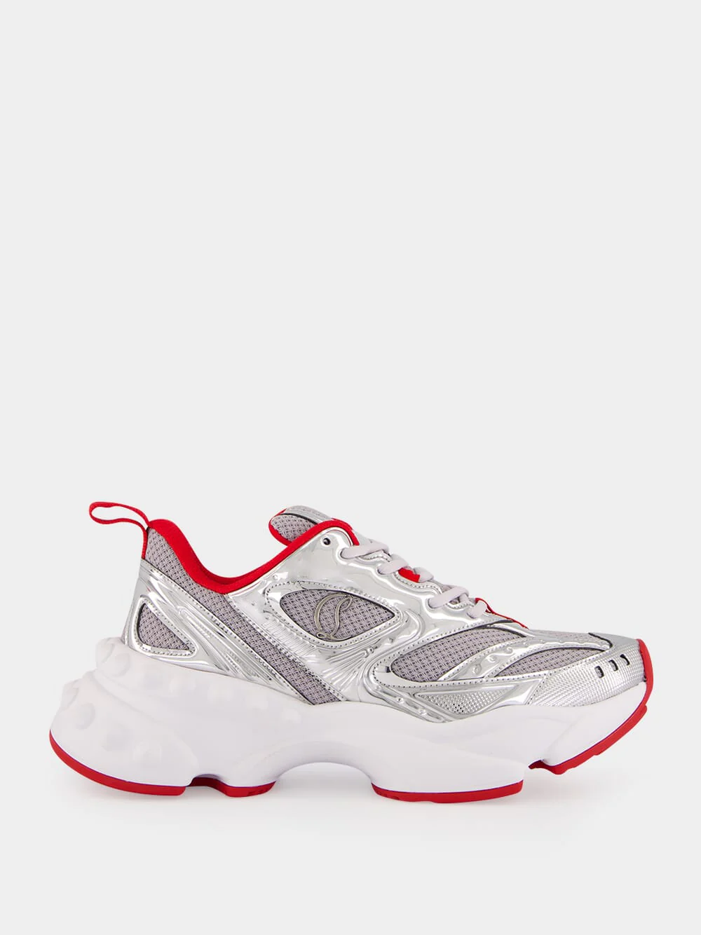 Silver So Flo Running Sneakers