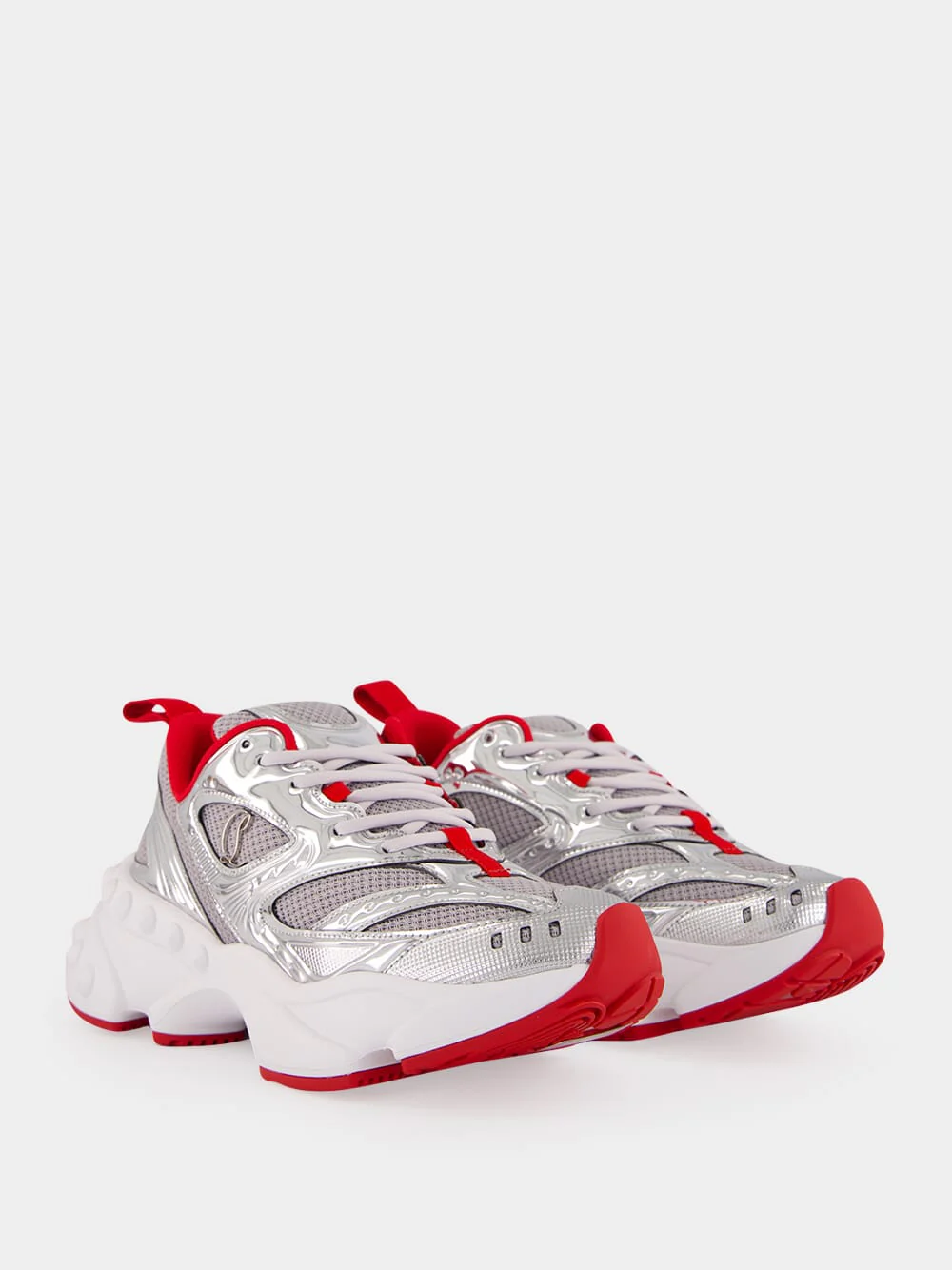 Silver So Flo Running Sneakers - Image 3