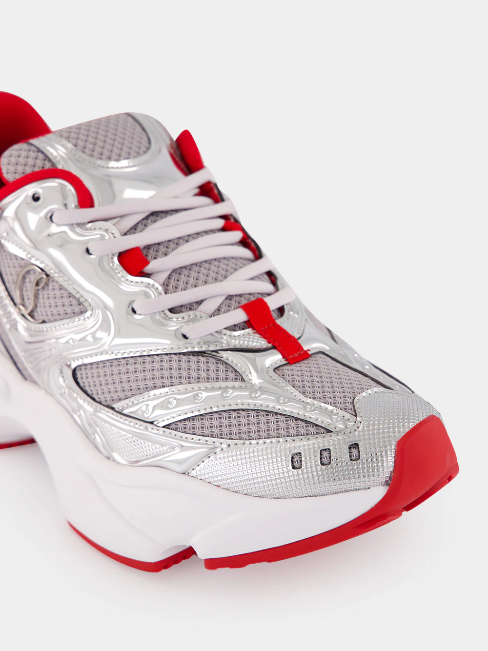 Silver So Flo Running Sneakers - Image 6